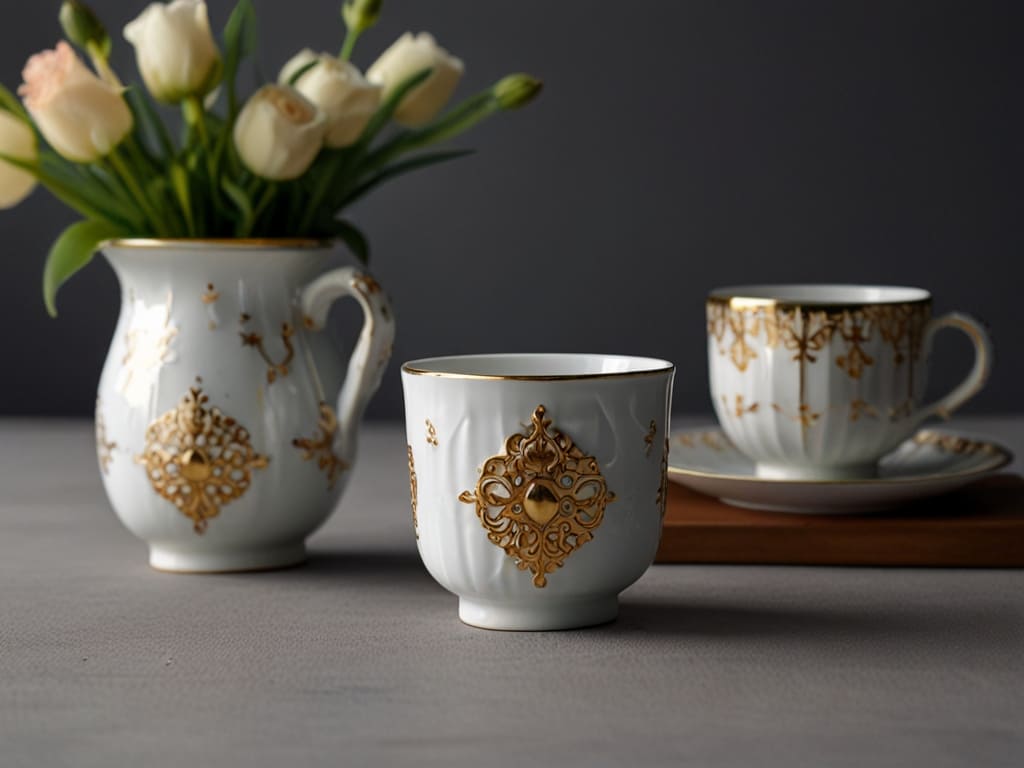 Luxury Porcelain Cup